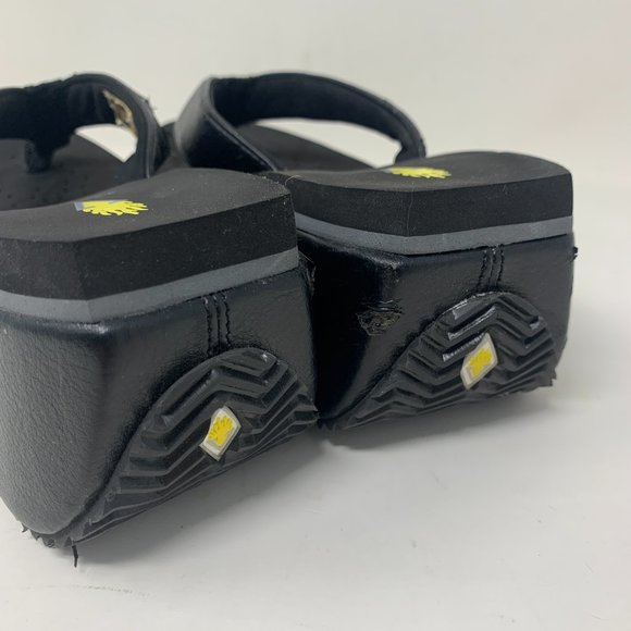 Volatile Wedge Flip Flop Sandals Platform Summer - Picture 5 of 10